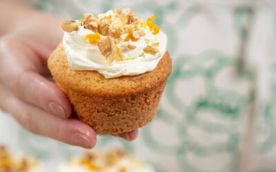 MUFFINS DE CALABAZA Y NARANJA