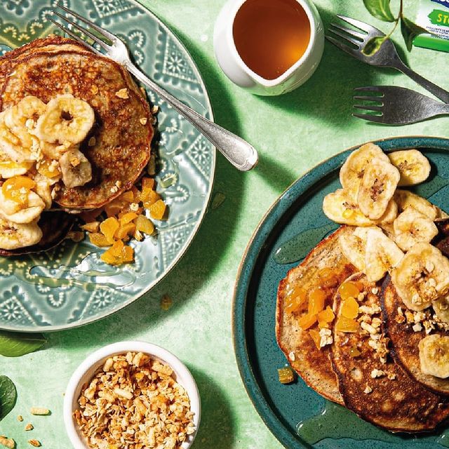 Pancakes de avena