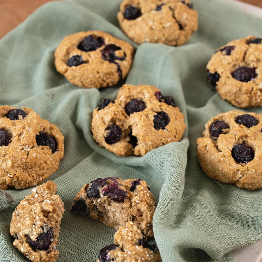 Cookies de avena y arándanos Cookies de avena y arándanos