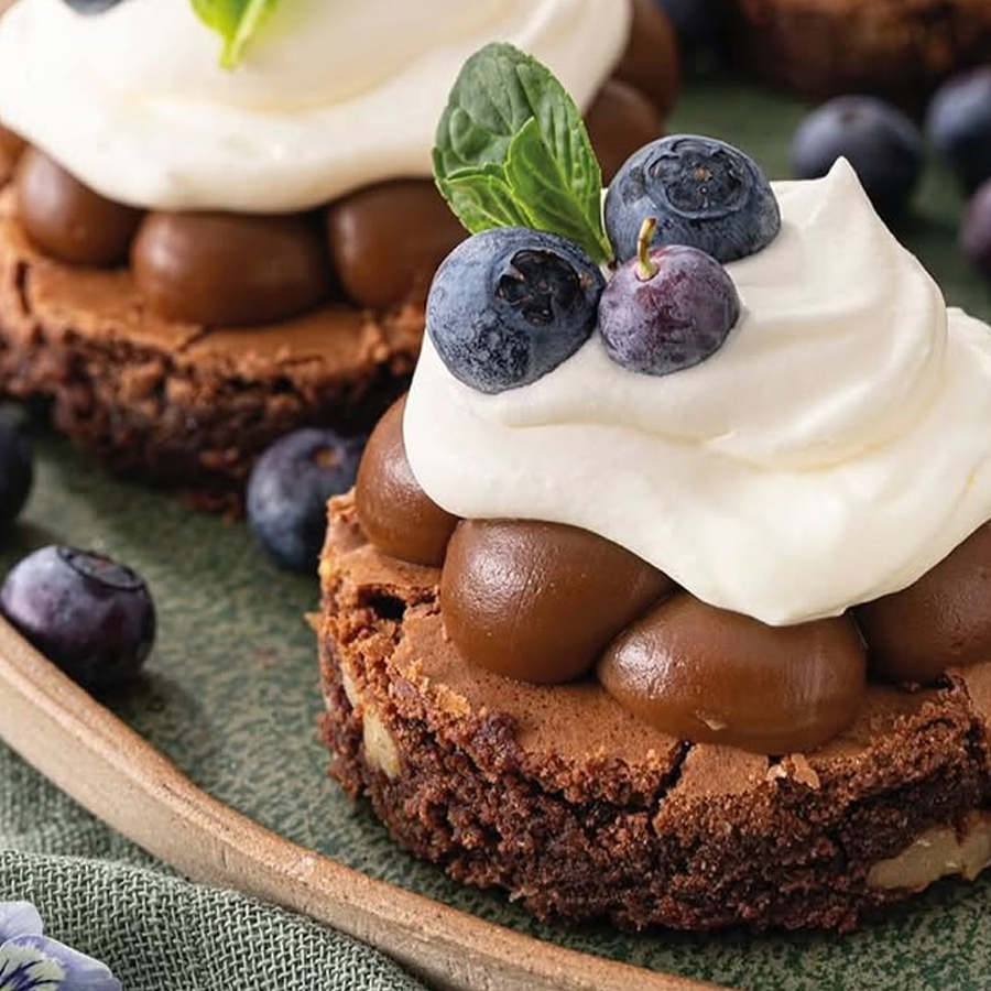 Minicake de chocolate