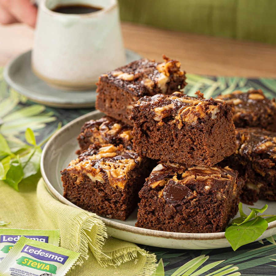 Brownie de café y banana