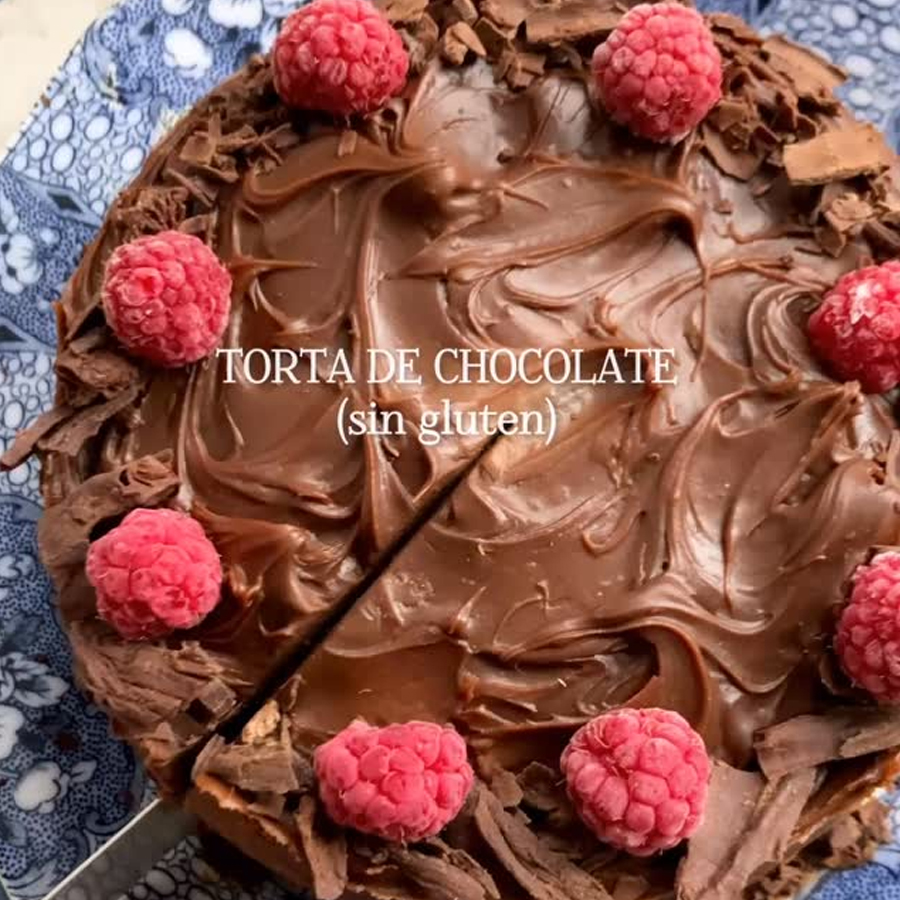 Torta de chocolate (sin gluten) Torta de chocolate (sin gluten)